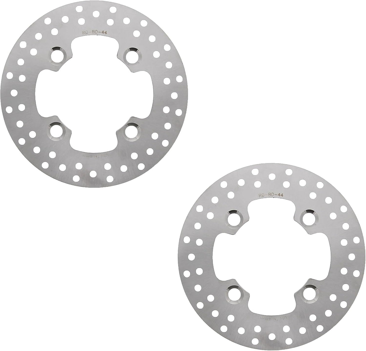 Front And Rear Brake Rotors Discs C117196