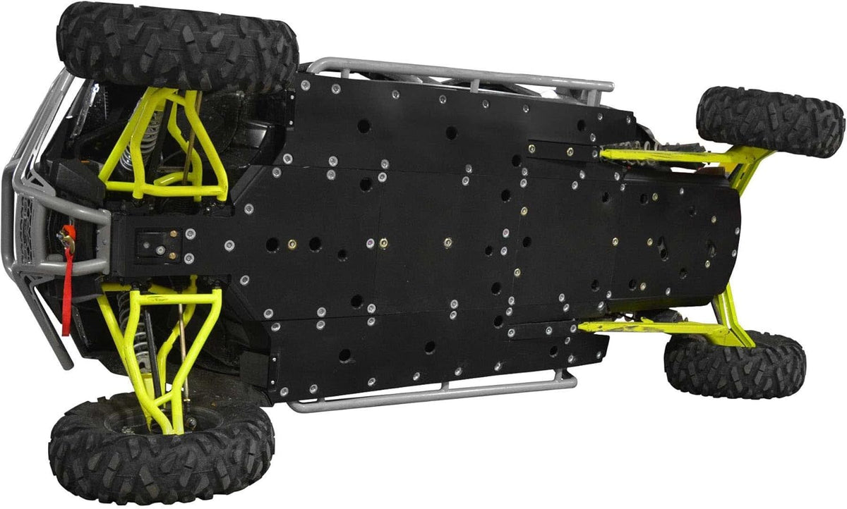 Full Skid Plate for Polaris RZR XP4 1000, 1/2” Thick, Countersunk Bolts A10299