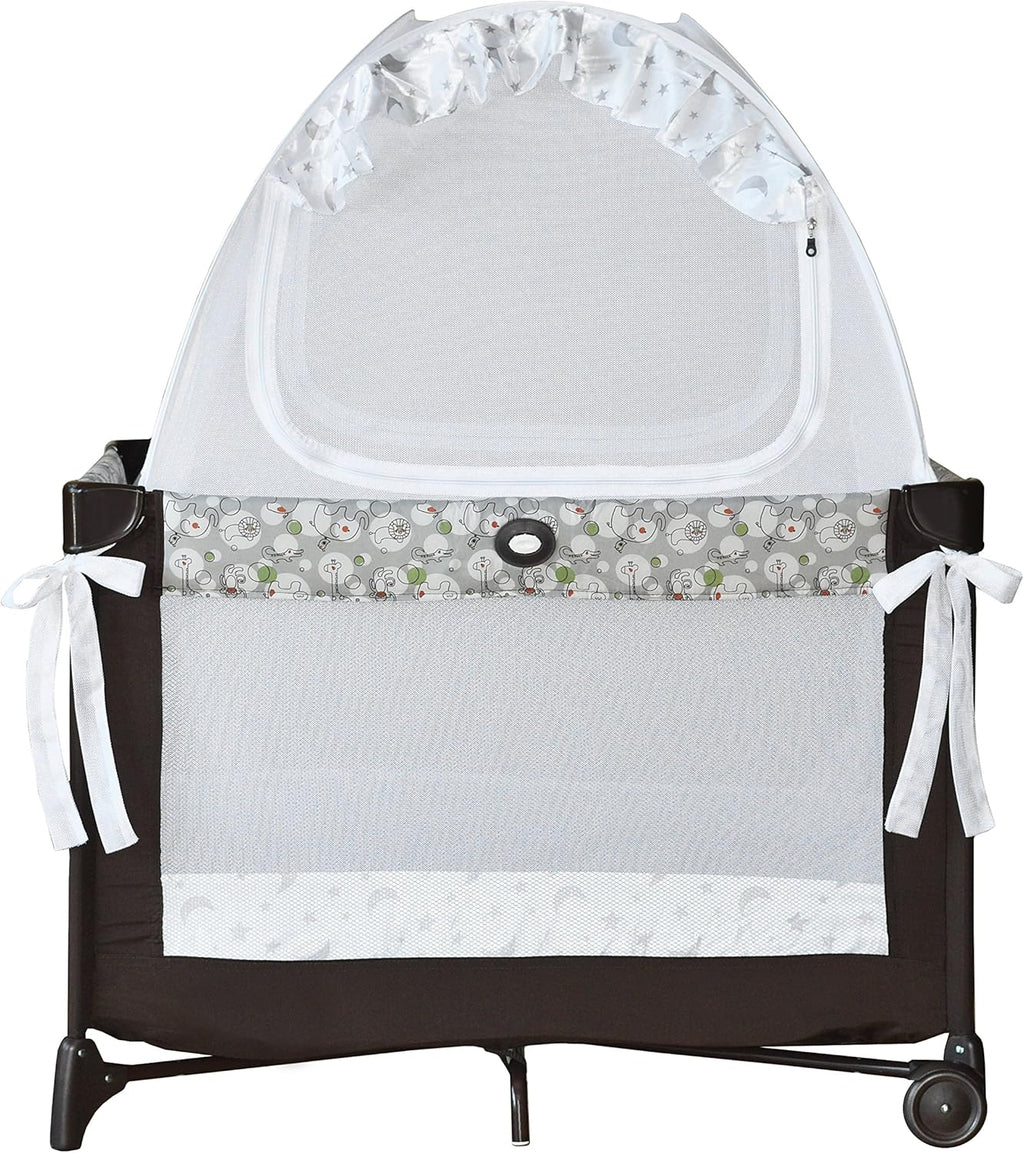 See Through Mesh Pop Up Crib Tent B382