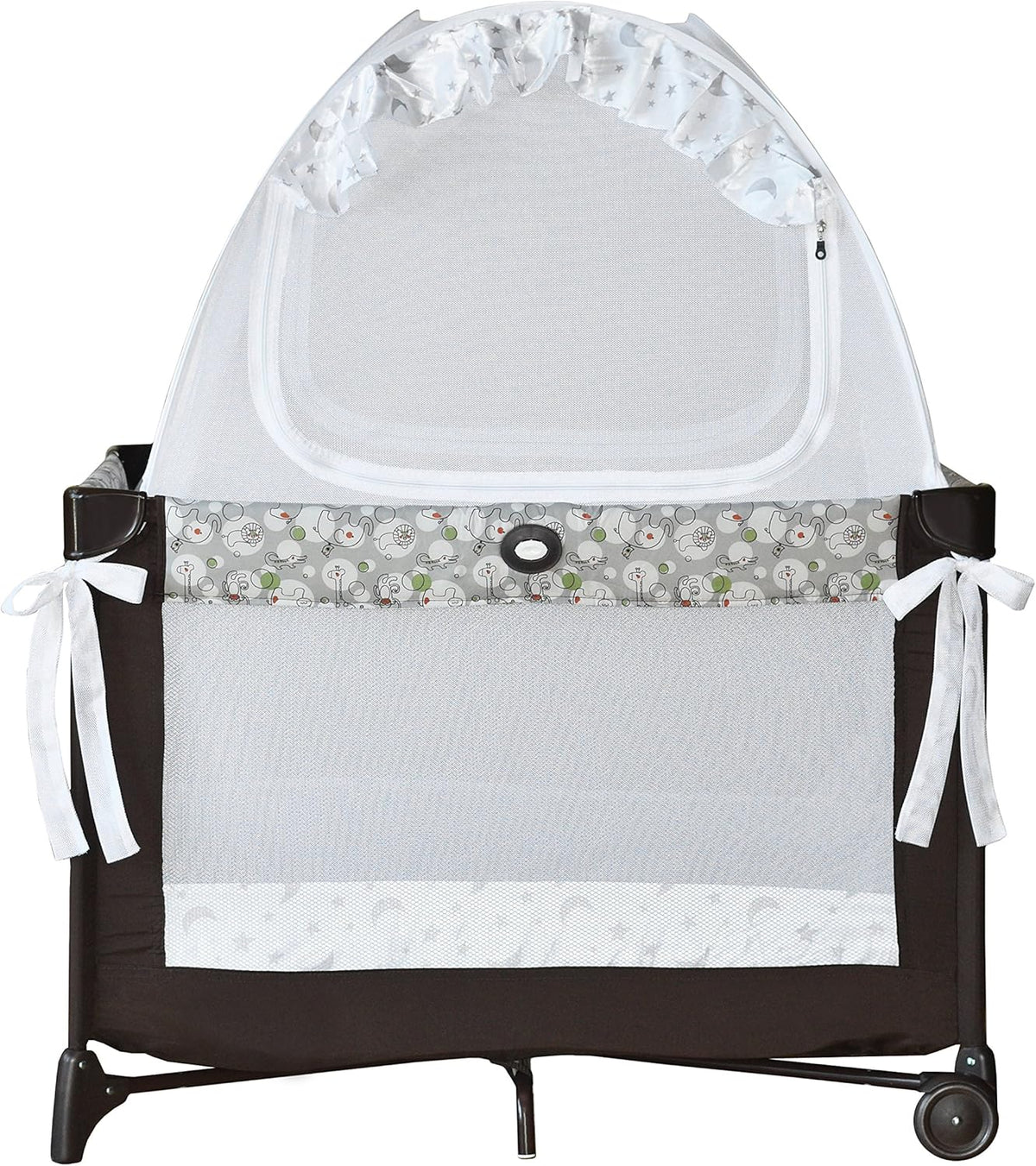See Through Mesh Pop Up Crib Tent B382