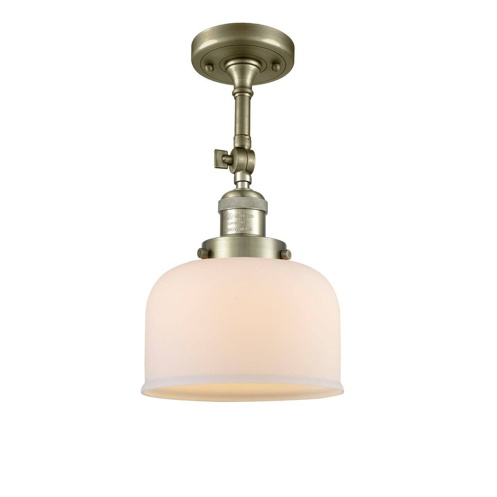 Antique Copper Semi Flush Mount Light U79596