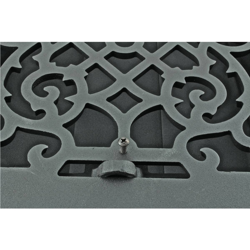 Cast Floor Heat Register Vent F1874