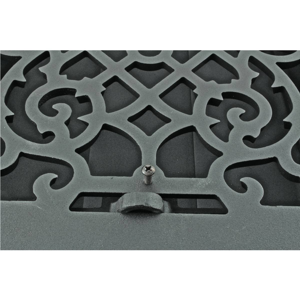 Cast Floor Heat Register Vent F1874