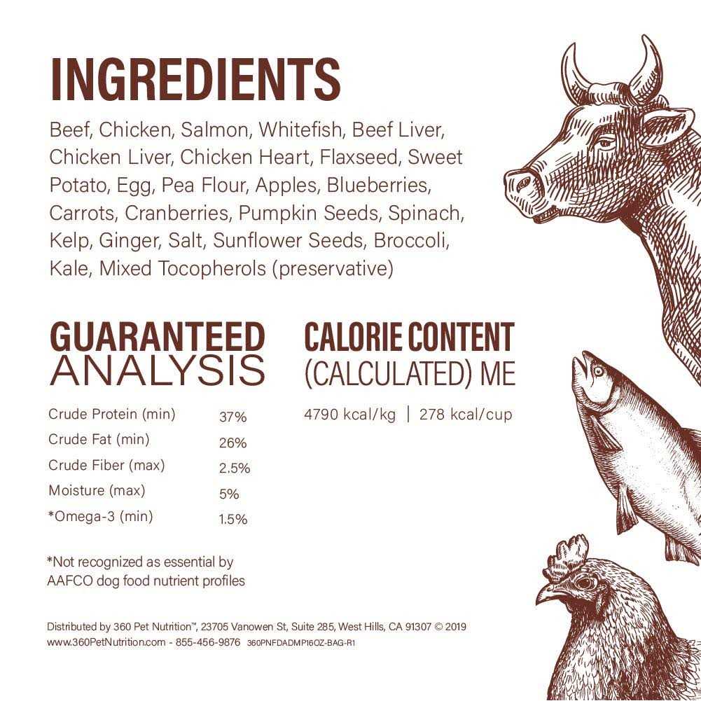 Freeze Dried Raw Complete Meal for Adult Dogs High Protein T773912