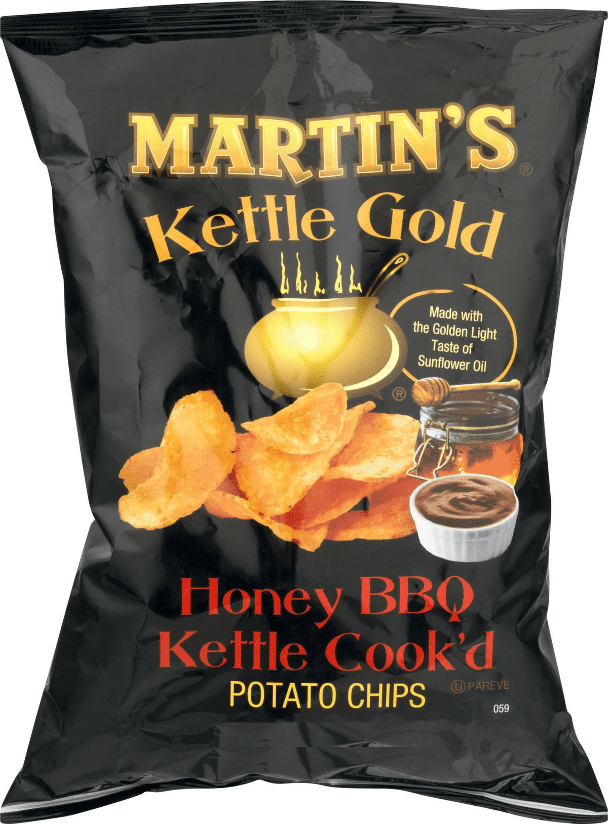 Potato Chips Honey BBQ 8 oz. Bag (4 Bags) J803