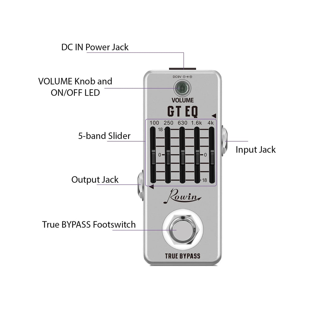 5-Band EQ Pedal G9901