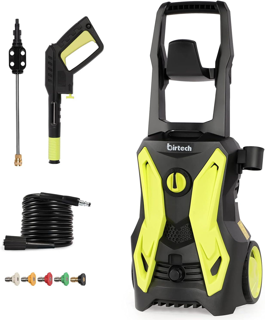 3500 PSI Electric Pressure Washer with 5 Adjustable Spray Nozzle M5216