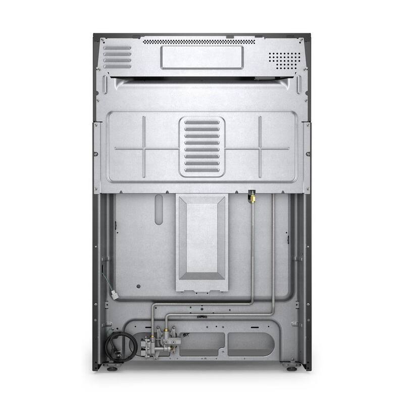 5.8 cu. ft. Black Stainless Gas Freestanding Range Q586699