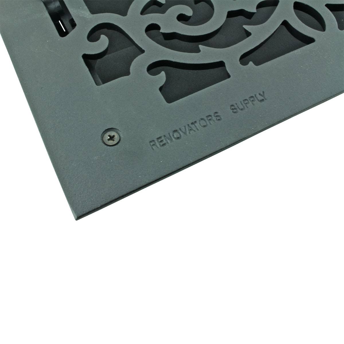 Cast Floor Heat Register Vent F1874