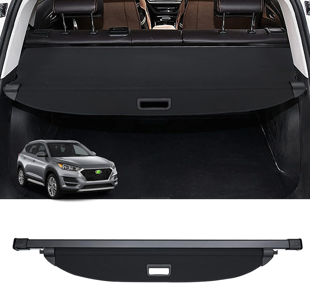 Cargo Cover Trunk Security Shade Black B230