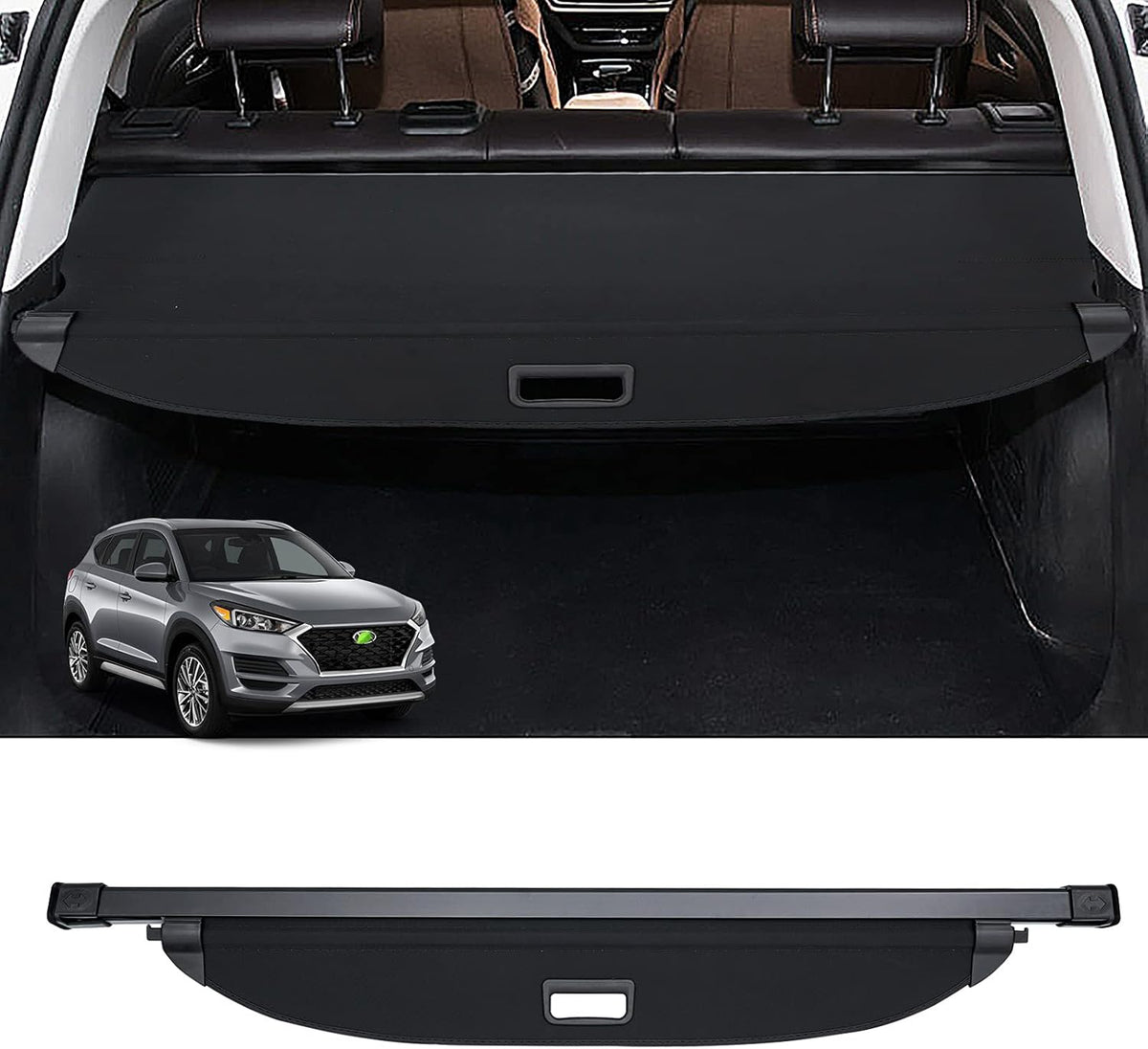 Cargo Cover Trunk Security Shade Black B230