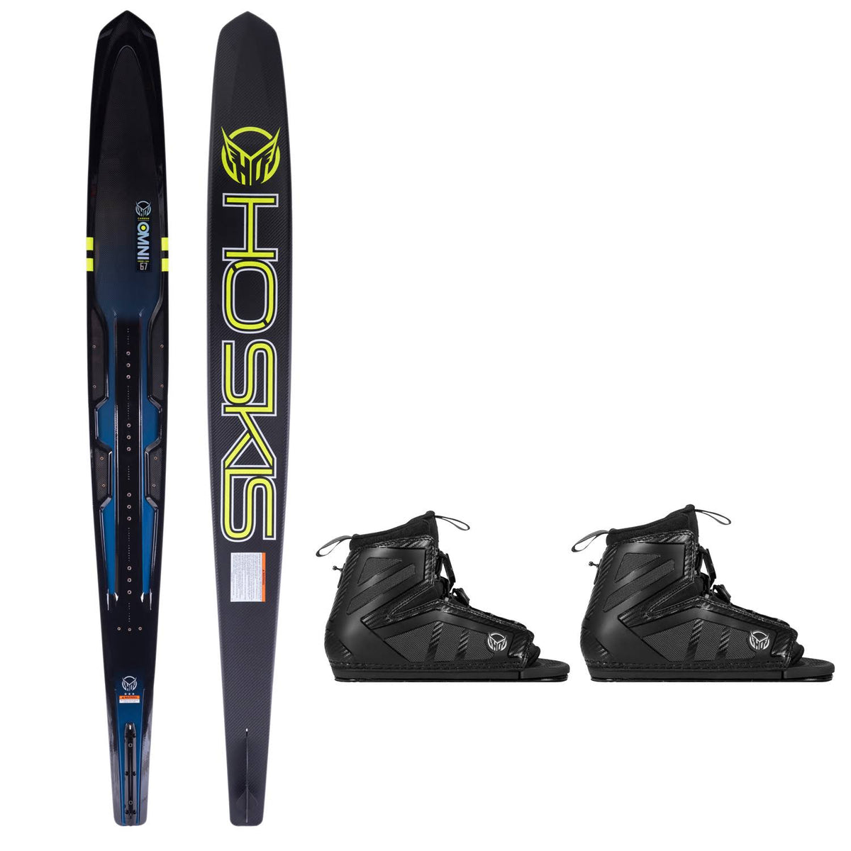 Carbon Omni Water Ski with Double Stance 130 Bindings O3845