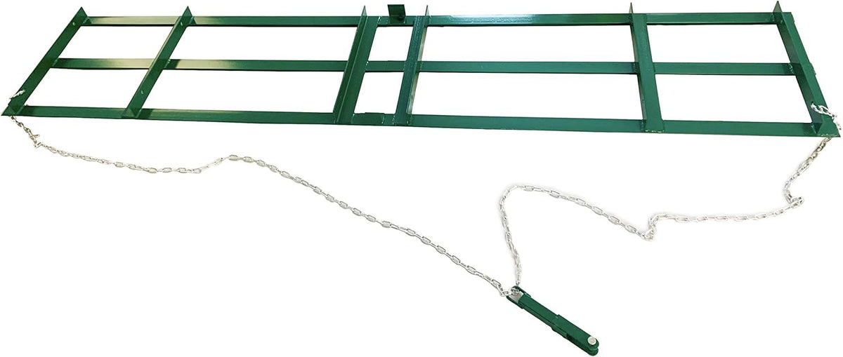 8 Ft Drag Harrow Driveway Grader for ATV, UTV - Tractor Rake - Tow Behind F7750