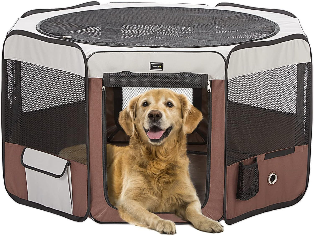 Portable Dog Playpen with Carrying Case I2642