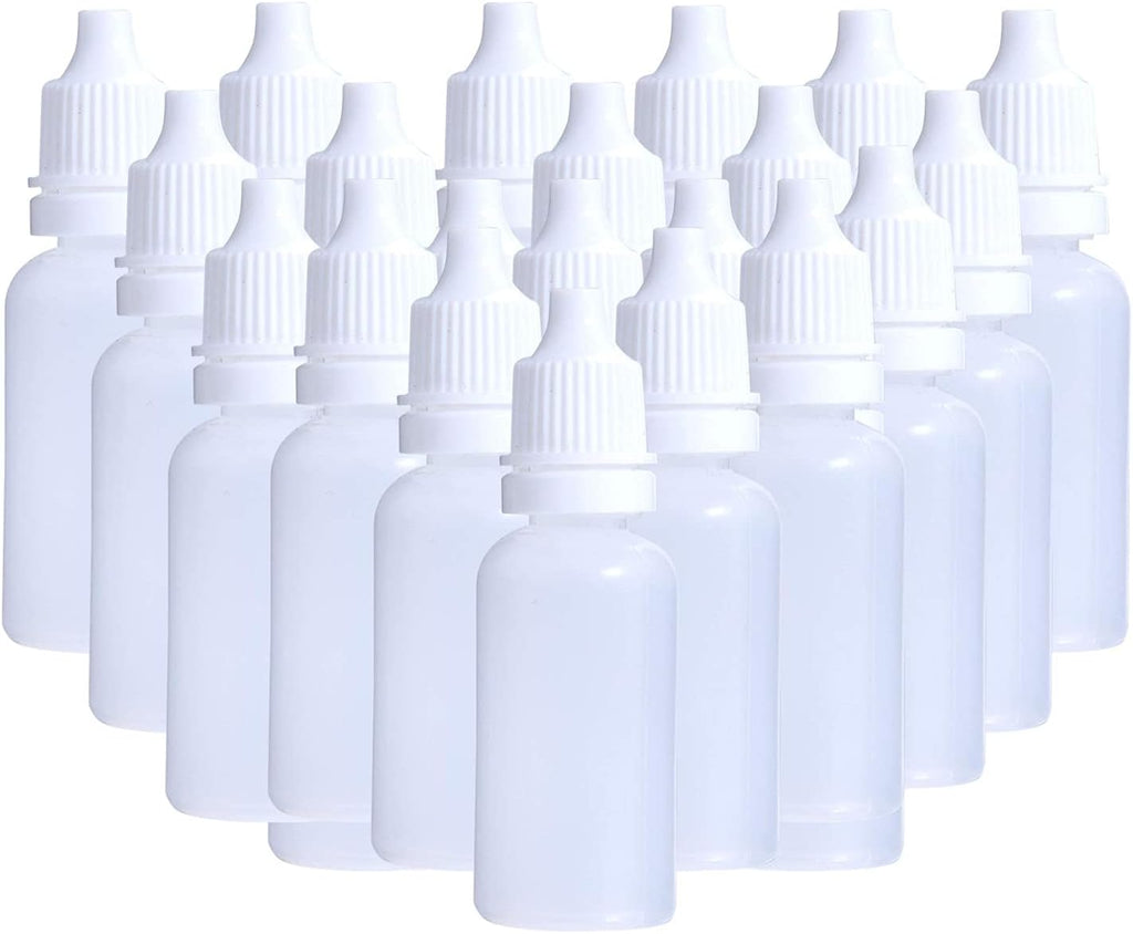 15ml Plastic Dropper Bottle with Childproof Cap, Pack of 2 A855778