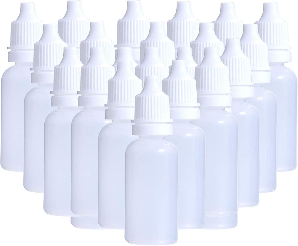 15ml Plastic Dropper Bottle with Childproof Cap, Pack of 2 A855778