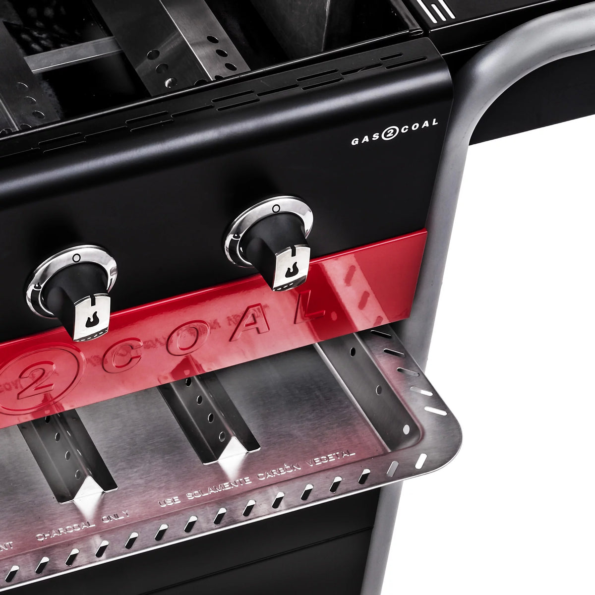 3-Burner Gas & Charcoal Combination Grill L637454