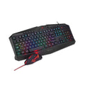 RGB LED Backlit Gaming Mouse Keyboard Combo I881708