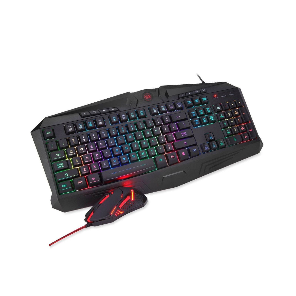 RGB LED Backlit Gaming Mouse Keyboard Combo I881708