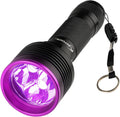 2 Pack Rechargeable UV Flashlight 385-395nm G638