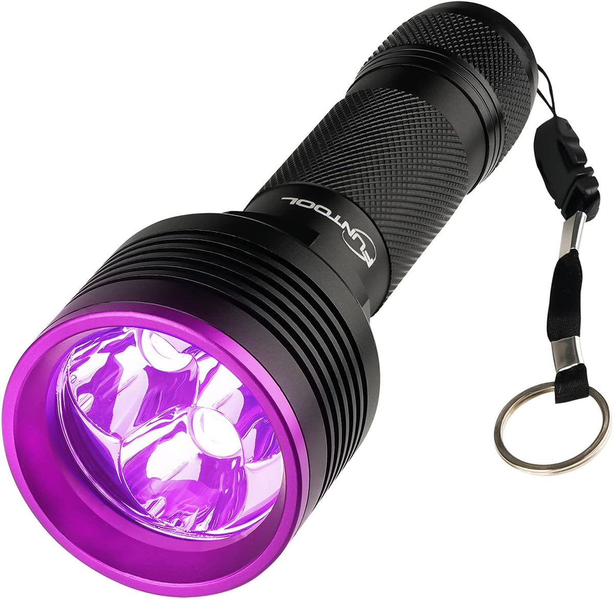 2 Pack Rechargeable UV Flashlight 385-395nm G638
