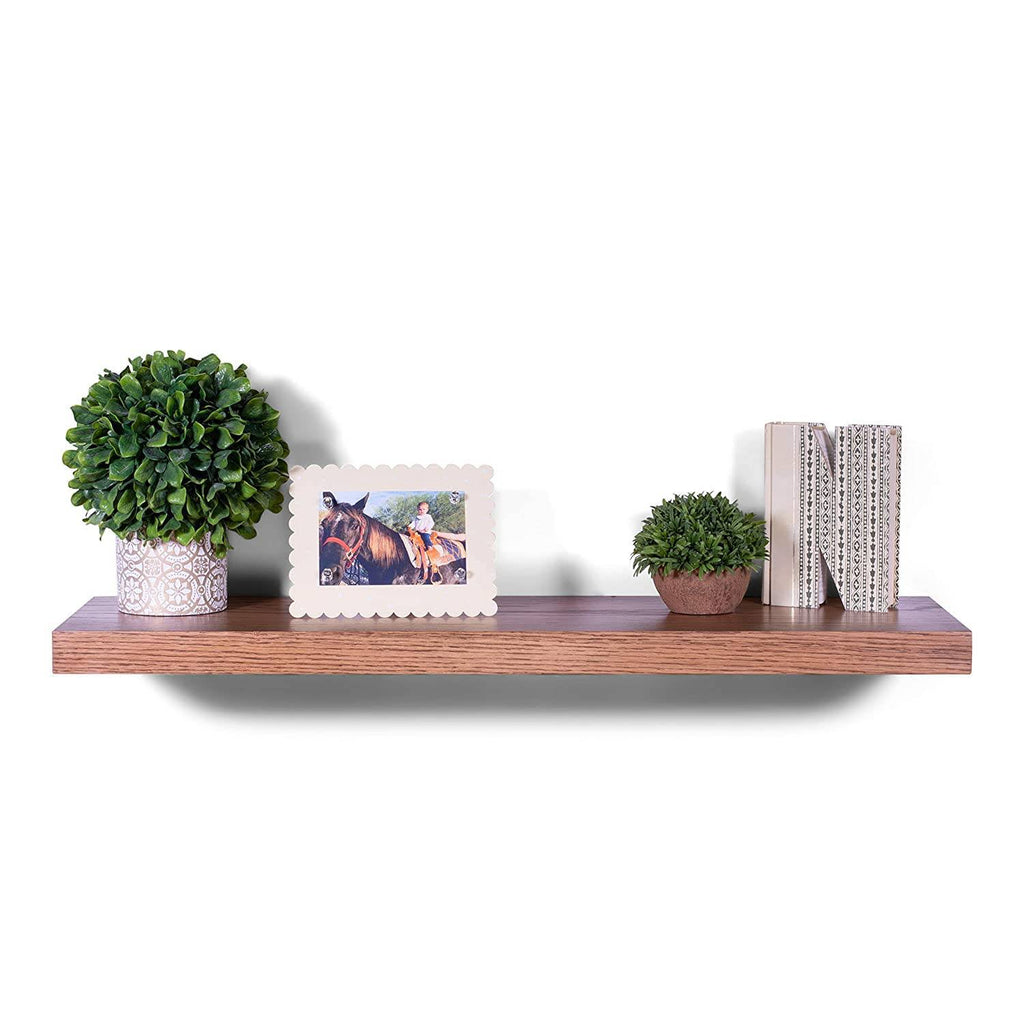 Solid Oak Wood Floating Shelf X592752