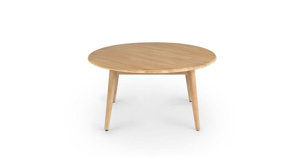 32x22 Round Acacia Coffee Table U476