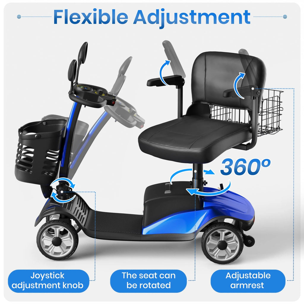 4 Wheel Foldable Mobility Scooter F22550