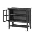 Black 2-Door Storage Cabinet G14838