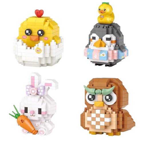4 Pack Christmas Building Block Toys J7264