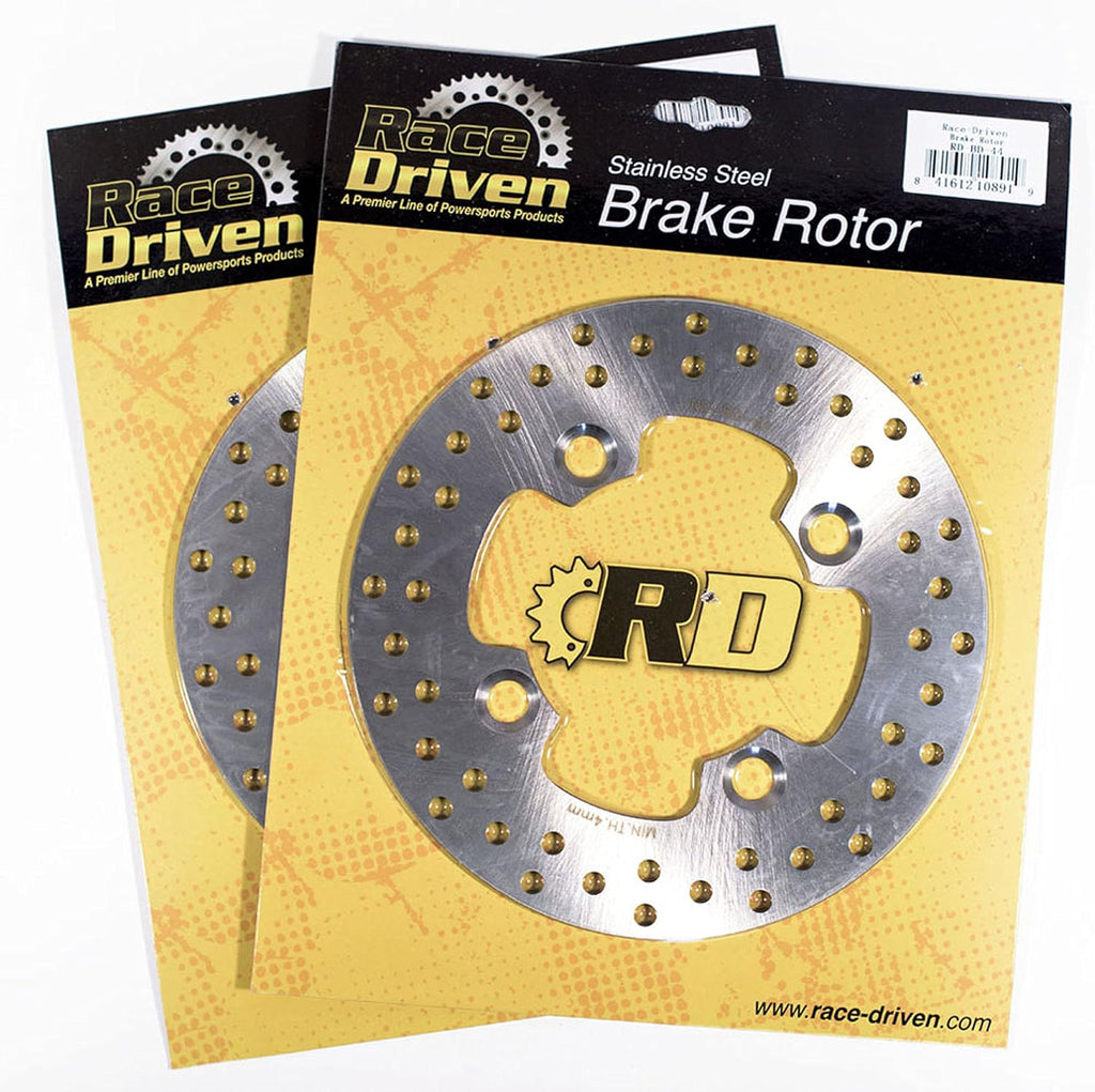Front And Rear Brake Rotors Discs C117196