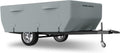 Gray Waterproof Pop Up Trailer Cover for 10' - 12' Trailers S8360