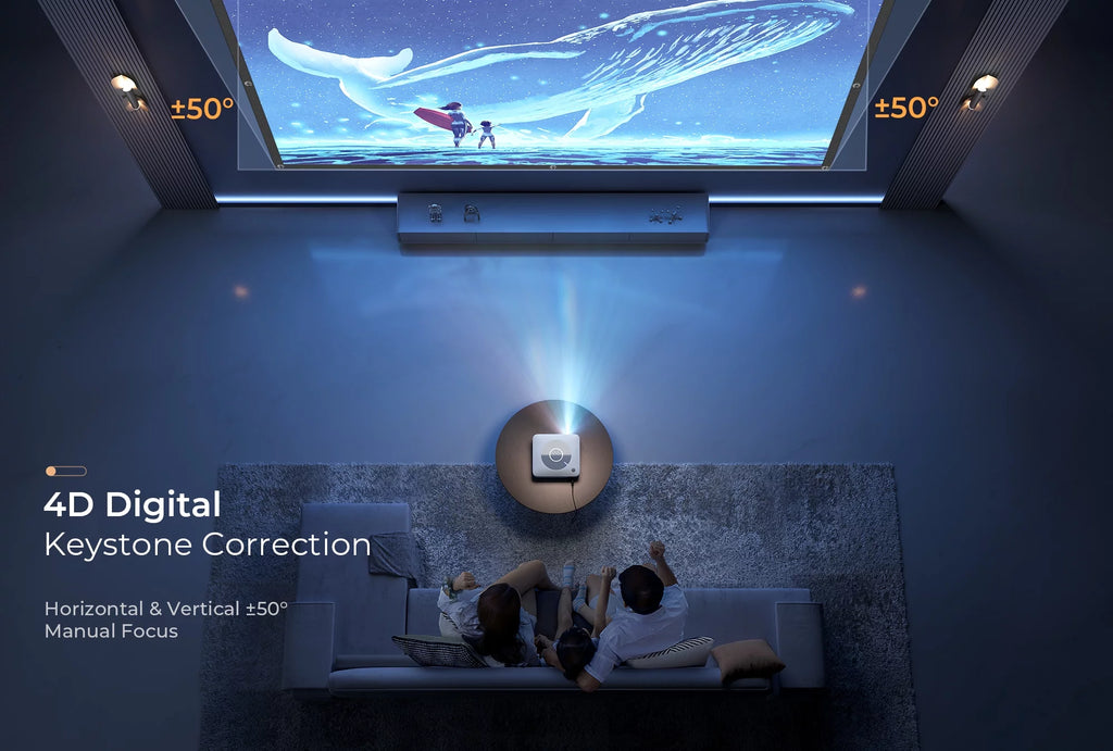 Native 1080P 5G WiFi Projector S67775