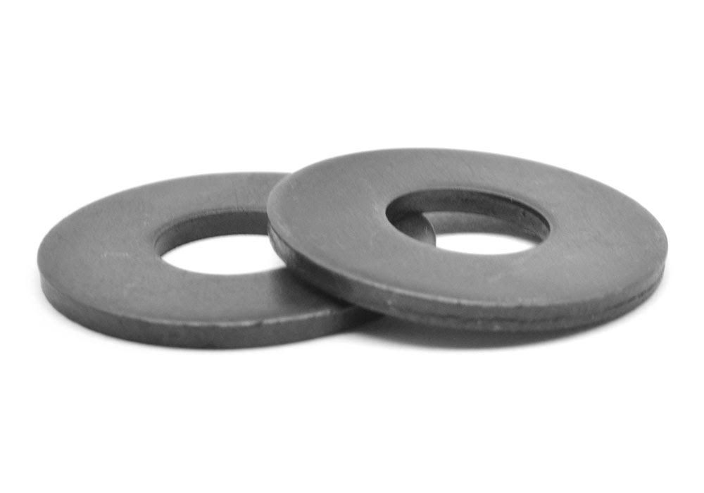 1/2 Flat Washer SAE Pattern Low Carbon Steel Black Oxide C53764