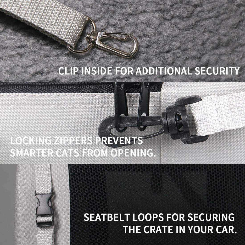 Extra Large Soft Sided Folding Pet Carrier O299656