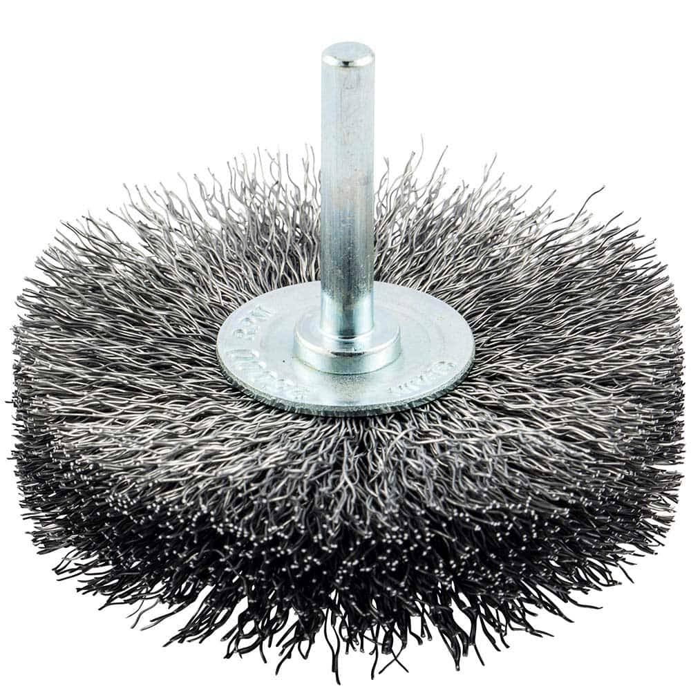 Crimped Carbon Wheel Brush 5/8x22 Face Width, 5/8x22 Trim Length, 20,000 RPM G523