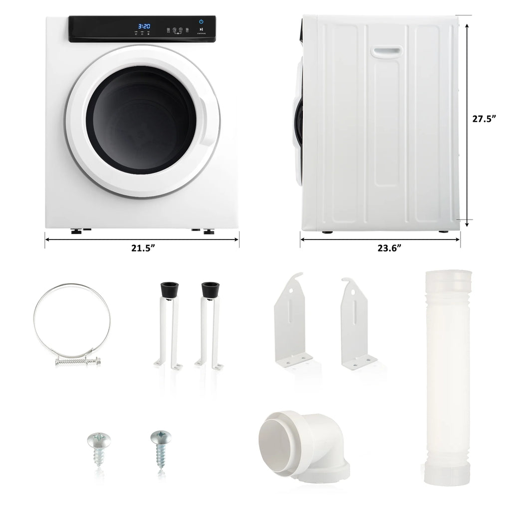 Electric Portable Clothes Dryer with Stainless Steel Tub Q406864