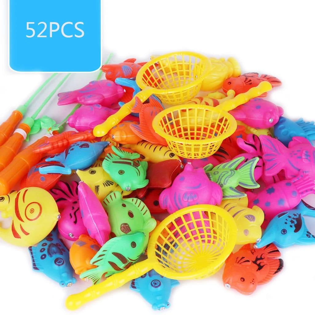 Magnetic Fishing Toys Plastic Fish Rod Set R47118