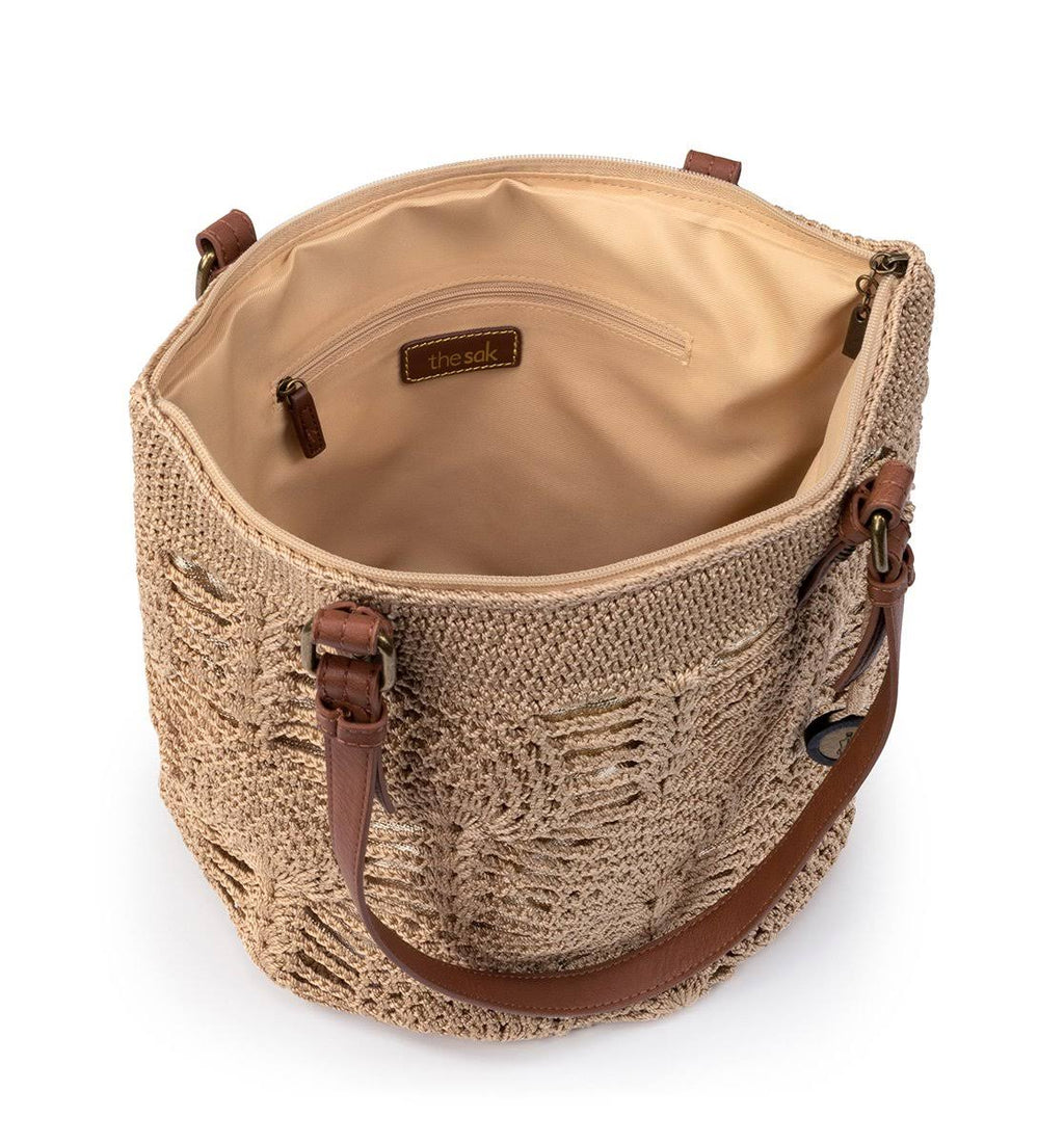 Black Crochet Shopper Bag R1948