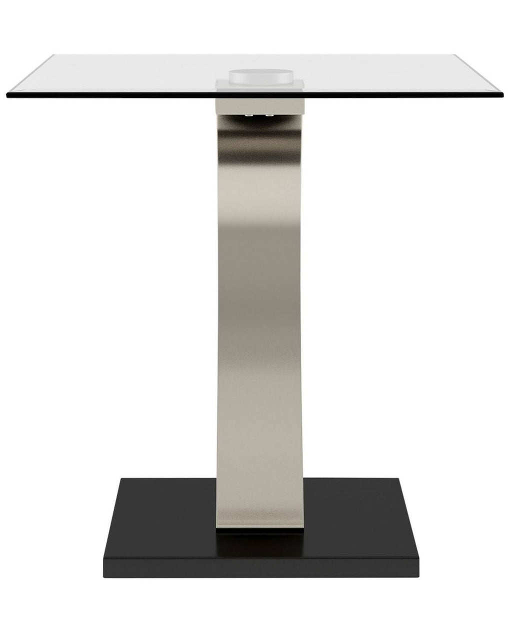 Silver Square End Table V9705