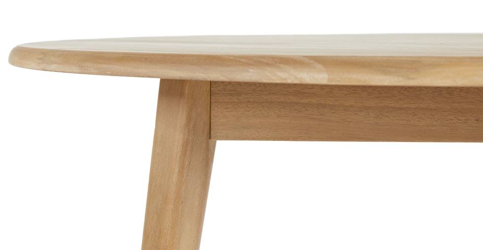 32x22 Round Acacia Coffee Table U476