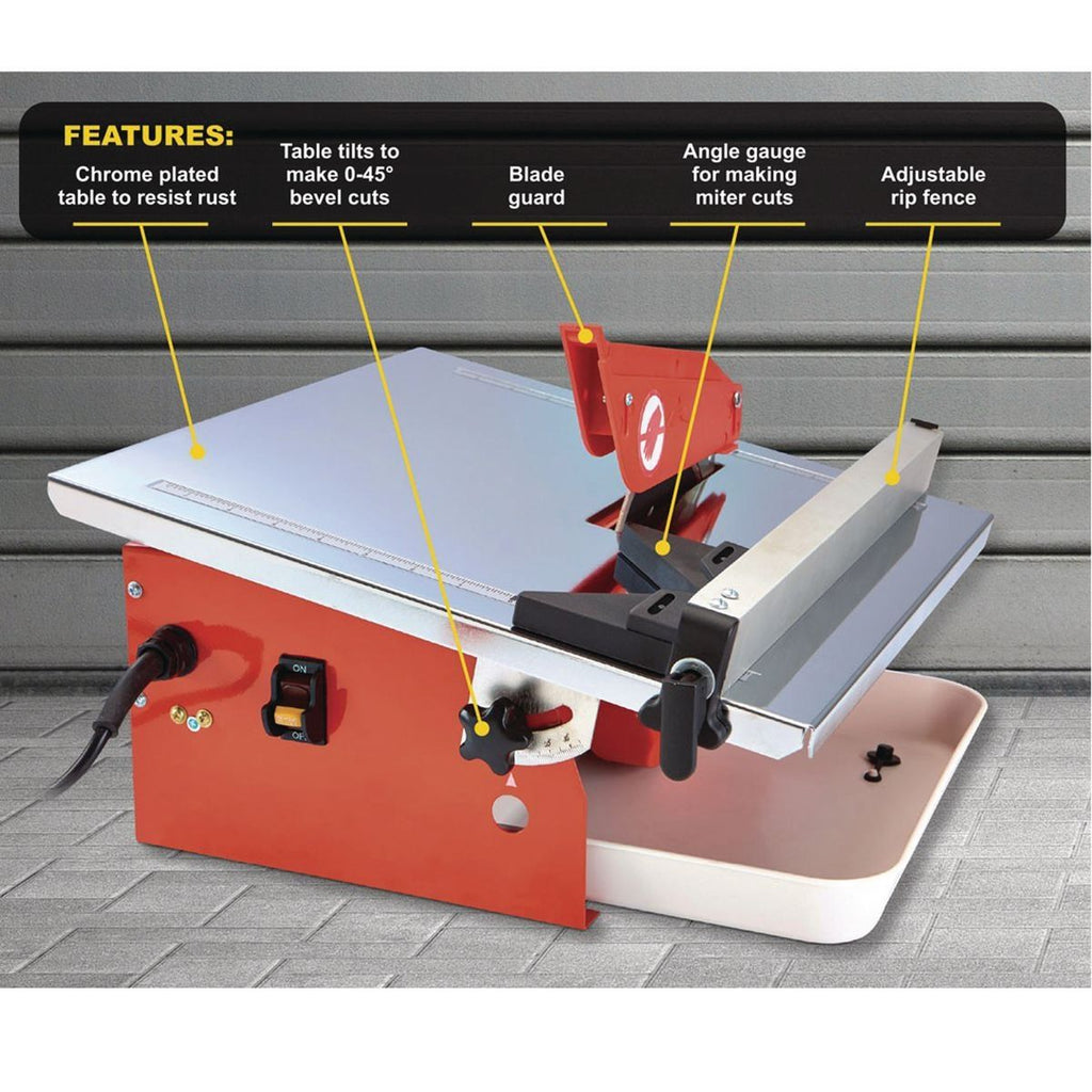 7 in. Wet Cut Tile Saw I15117