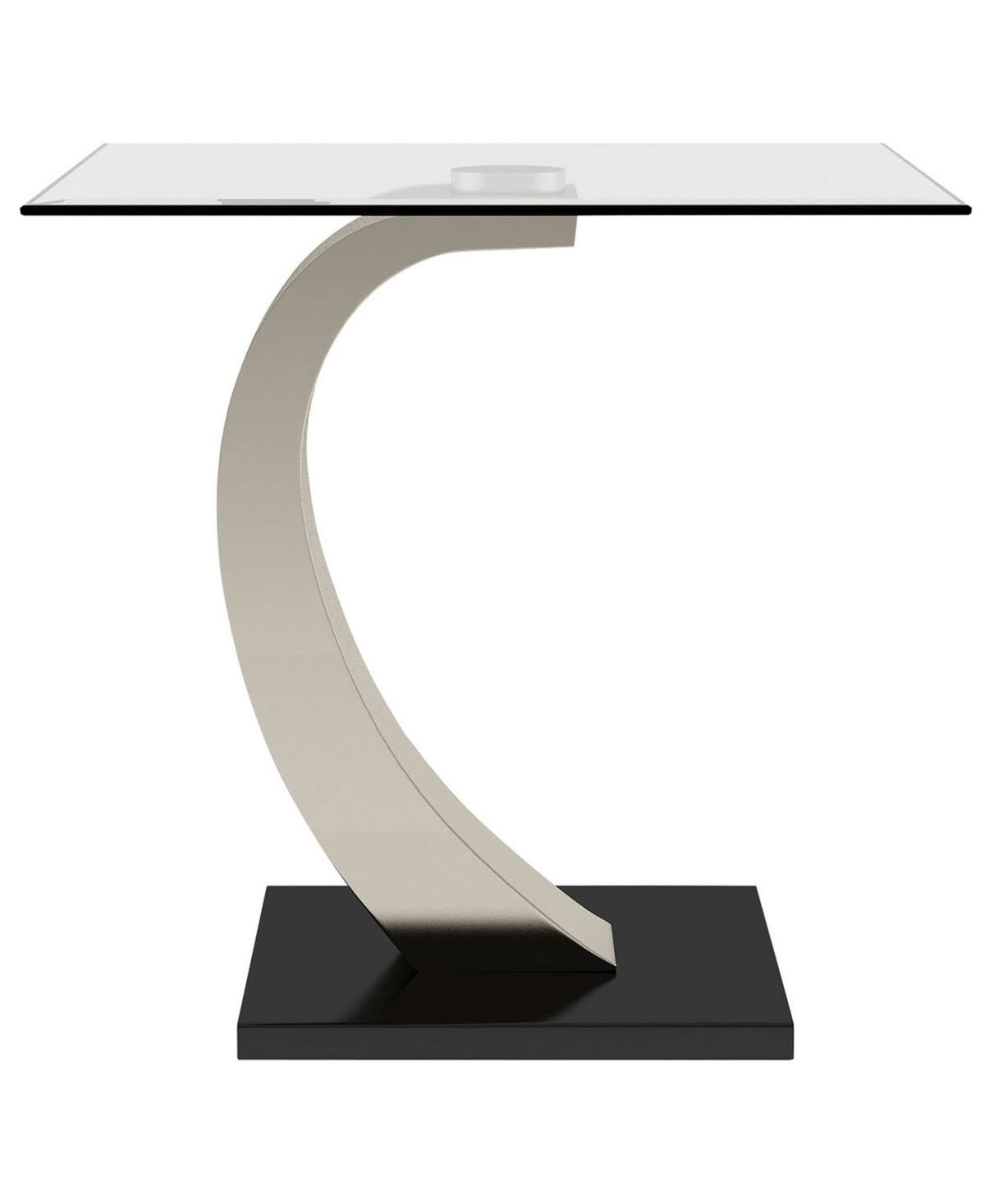 Silver Square End Table V9705
