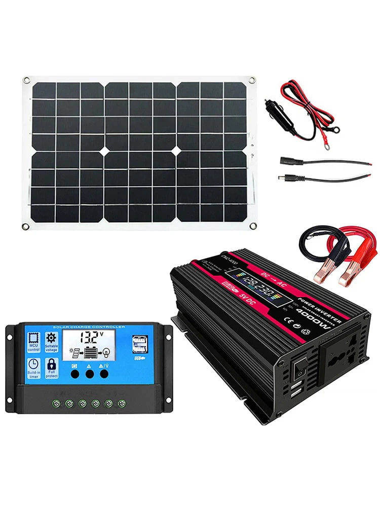 Solar Generator with 220V AC Outlet and 18W Panel A839227