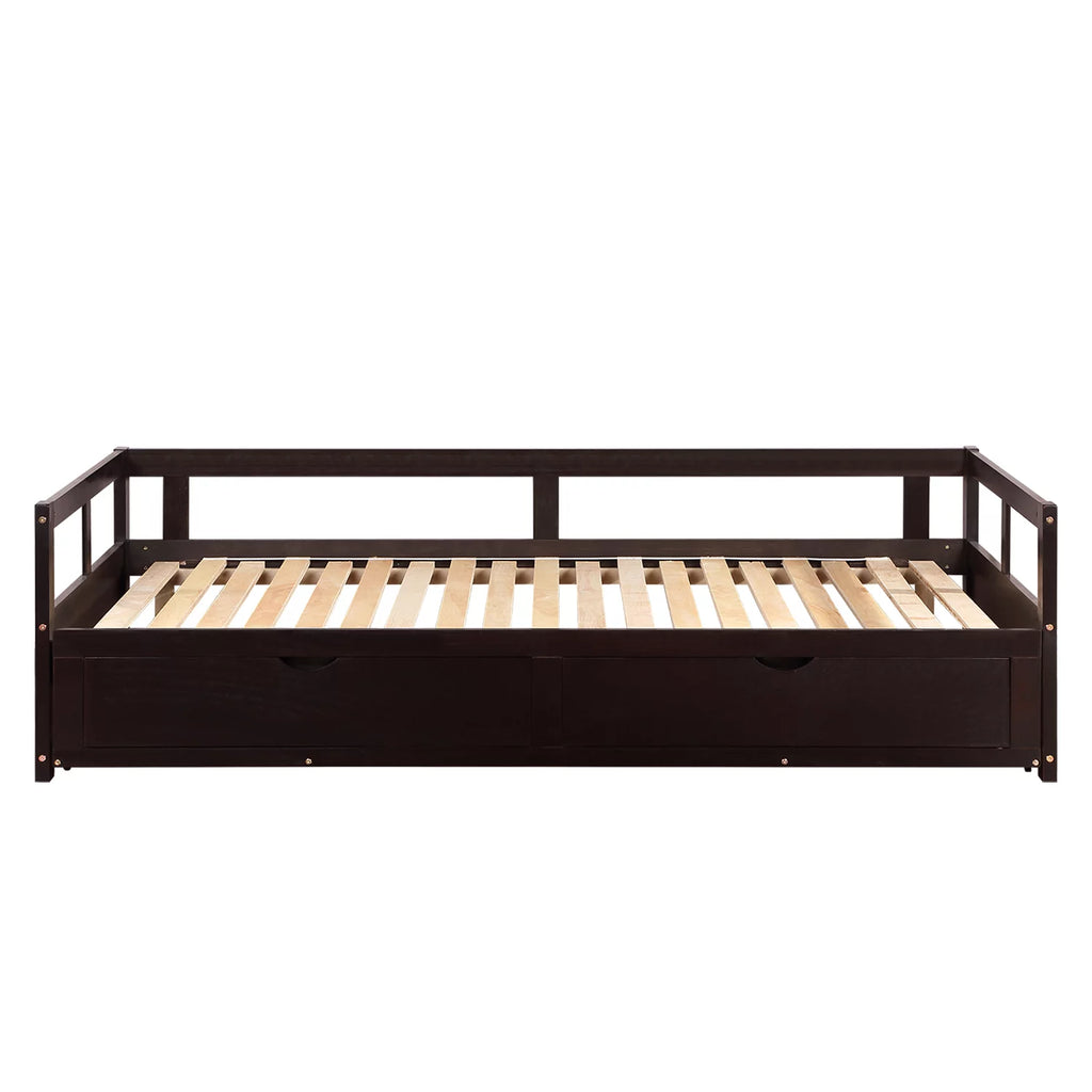 Pull-out Sofa Bed with Two Storage Drawers V61296