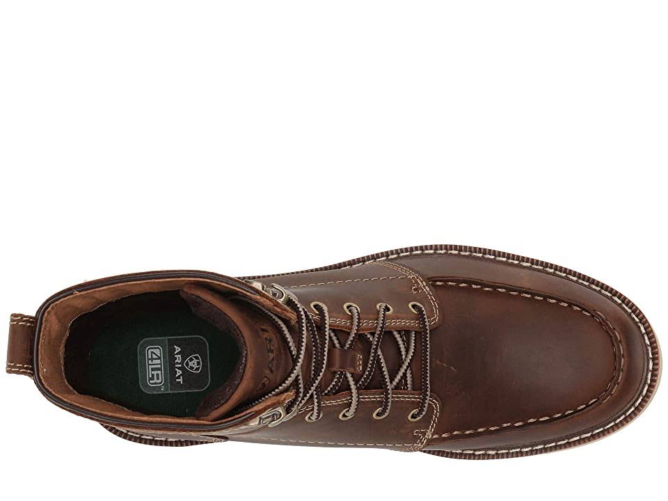 Brown Lace Work Boots M7761