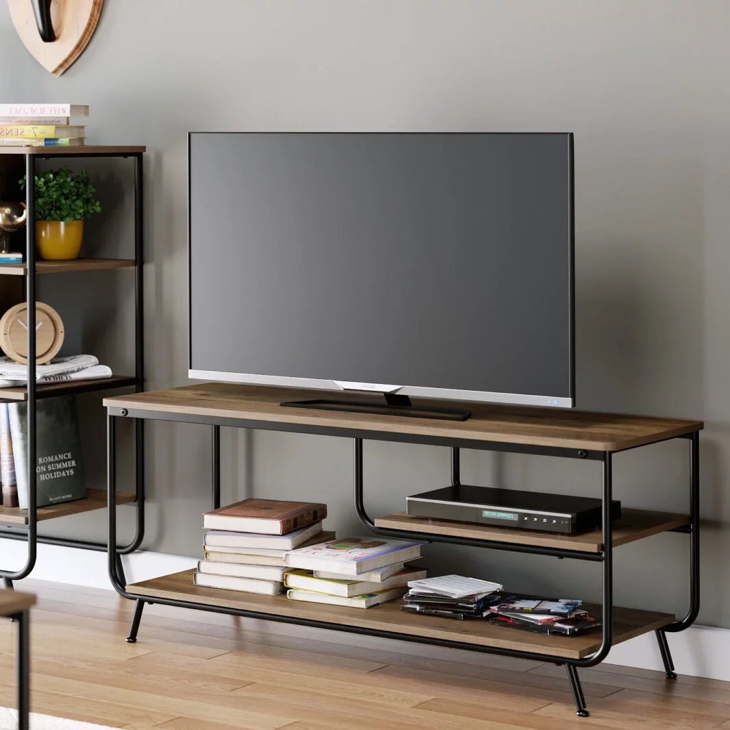 Wood 3 Tier TV Stand with Storage R52659