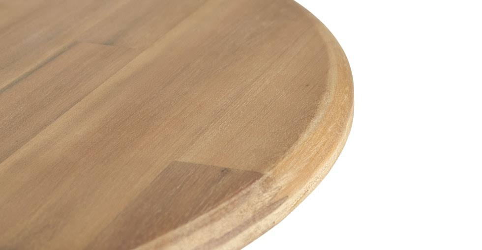 32x22 Round Acacia Coffee Table U476