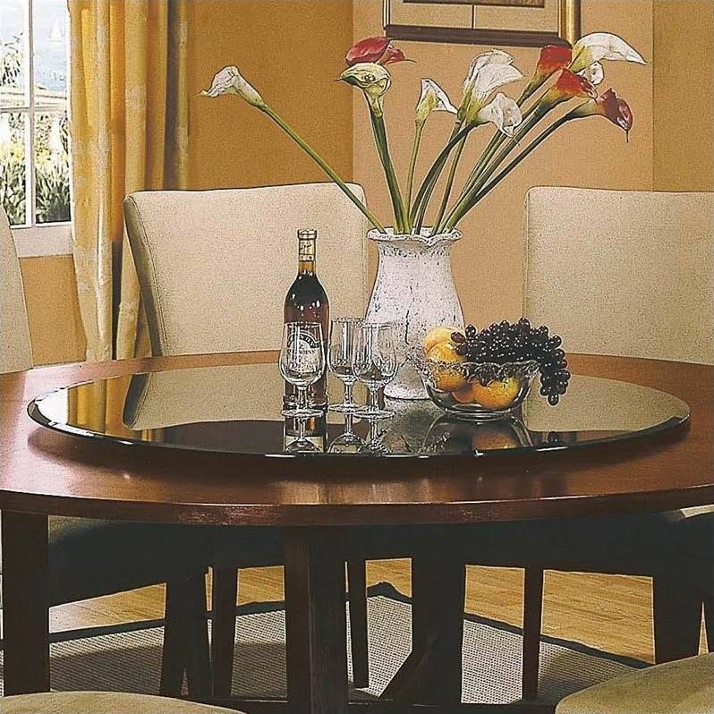 Round Lazy Susan Tempered Glass X19441