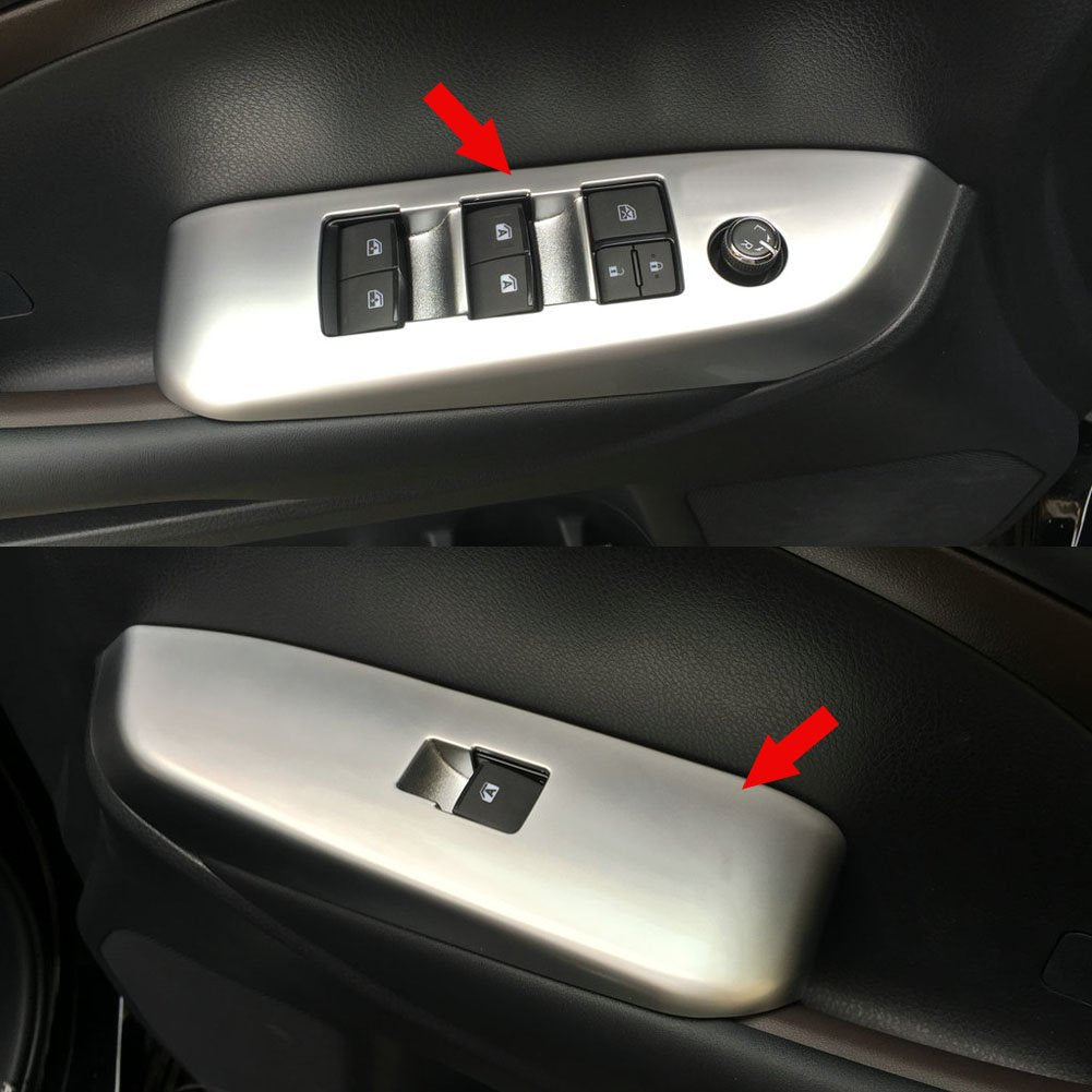 Matte Interior Window Switch Console Panel Trim Pack of 2 A41449